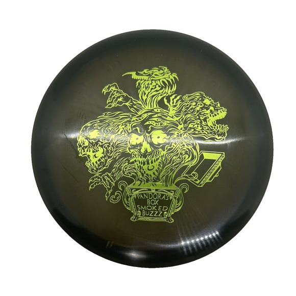 NEW Discraft 177g Pandoras Box Smoked Buzz Black W/Green Foil Stamp Limited Edit - Picture 1 of 8